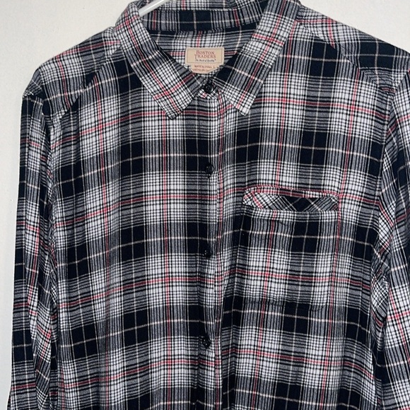 🔥BOSTON TRADERS LONG BUTTON DOWN SHIRT - Picture 5 of 8